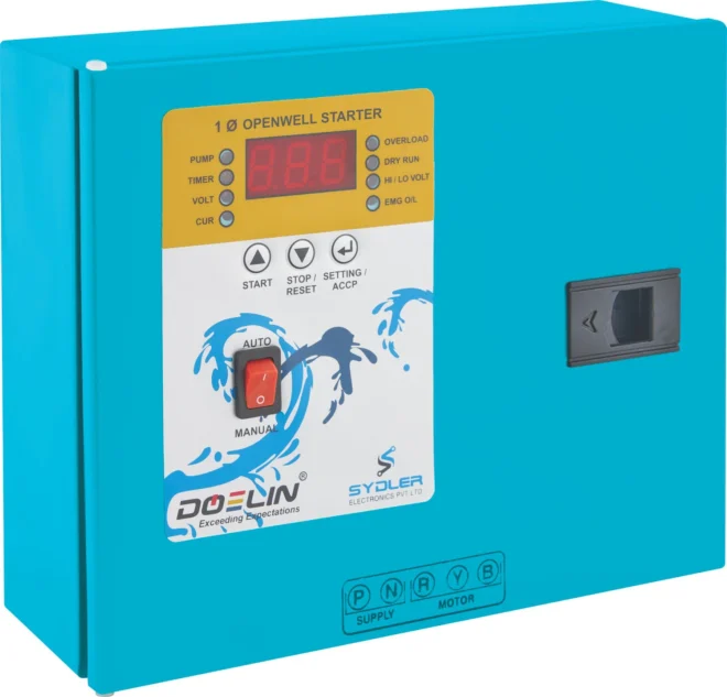 Single Phase Fully Automatic Open Well Starter